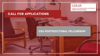 Picture of an office in the background, Call for Applications: CEU Postdoctoral Fellowship