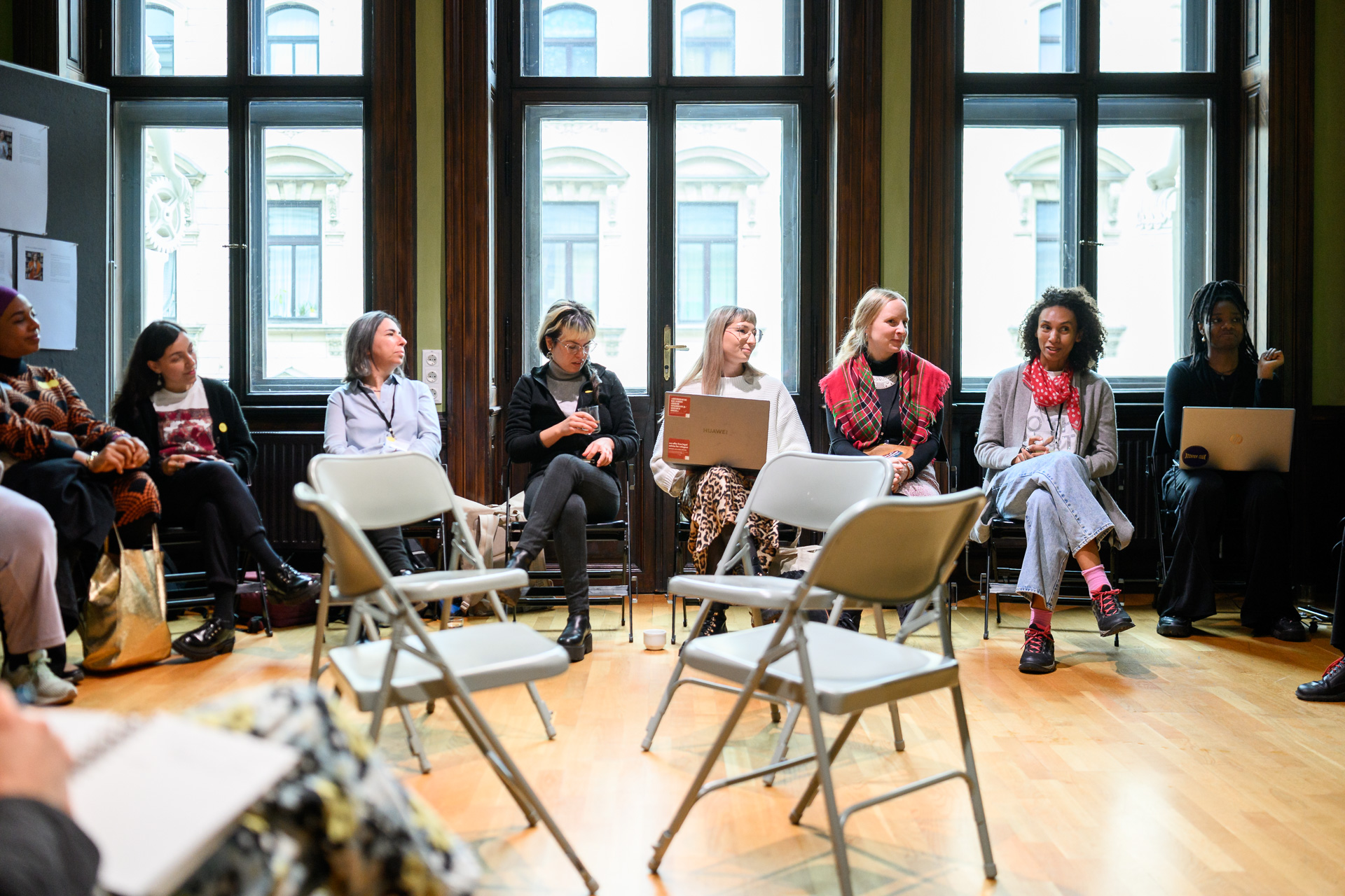 photo of the one-day workshop Imagine Feminist Futures