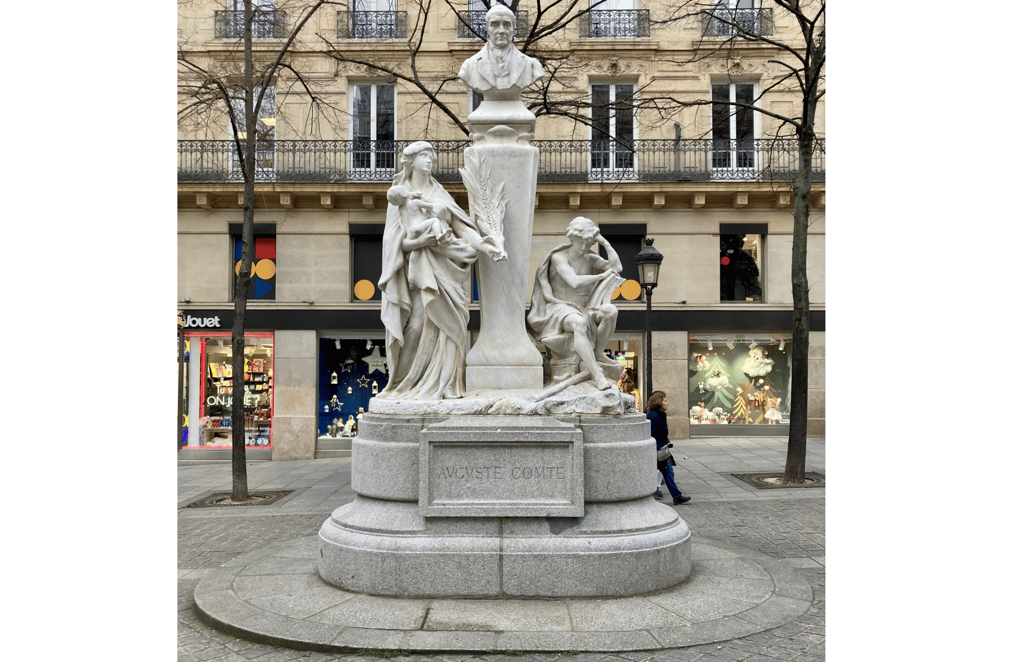 Monument of Auguste Comte, Paris