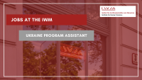 Jobs at the IWM: Ukraine Program Assistant